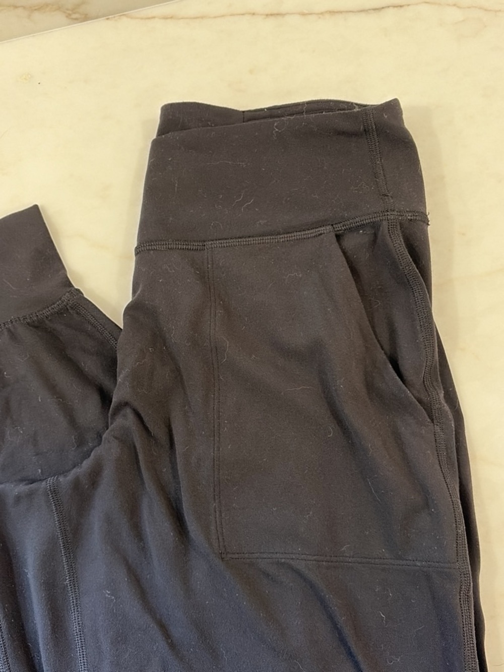 lululemon Align High-Rise Jogger 28" Black Leggings Size 8